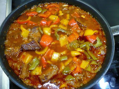 Paprika-Gulasch